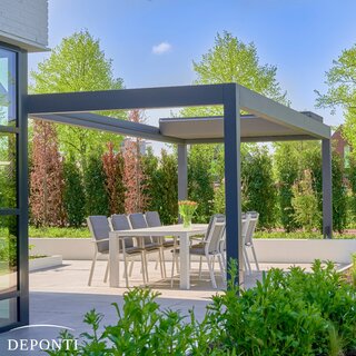 20% korting op Deponti overkappingen + in 3 weken geleverd!